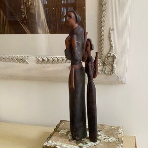 HAND CARVED Primitive Figures